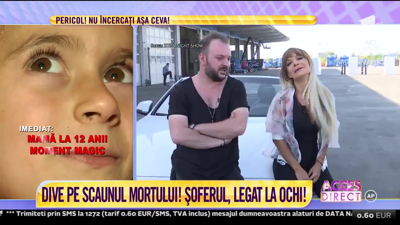 Șoferul legat la ochi, Simion R. Ștefan la Acces Direct